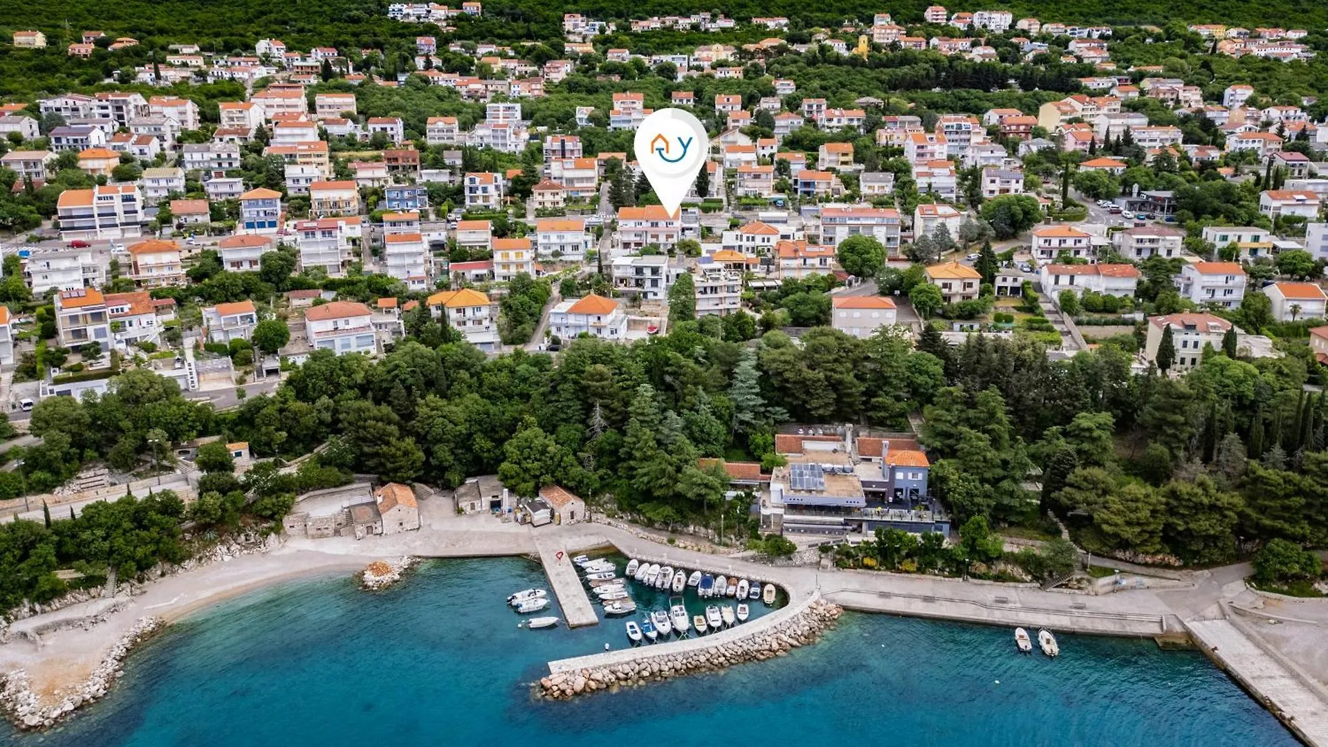 Sea View Apartment Neti - Happy Rentals Crikvenica 0*,